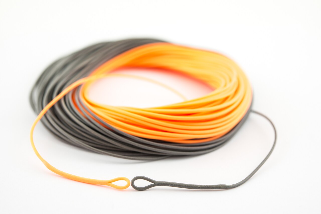 FLY LINE ORANGE 3 WT FLOATING WEIGHT FORWARD 3WFF LOW MEMORY