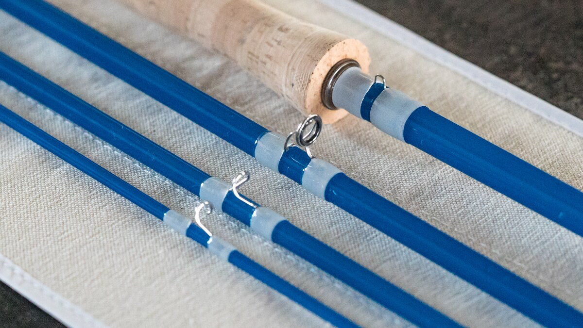 RetroFlex 3 Complete Fiberglass Fly Rod 7wt – Blue Halo