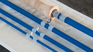 blue halo fly fishing rods RetroFlex 3 Complete Fiberglass Fly Rod 7wt – Blue Halo